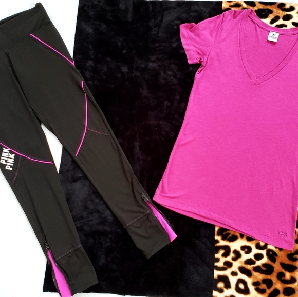 (S/M) Victoria's secret pink Set - Picture 1 of 4